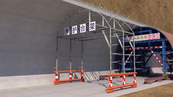 伍家岗区隧道施工动画制作公司 - 隧道施工工艺和施工方法 - 隧道施工汇报动画视频 - bim 工程施工动画